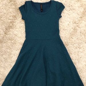 teal dress